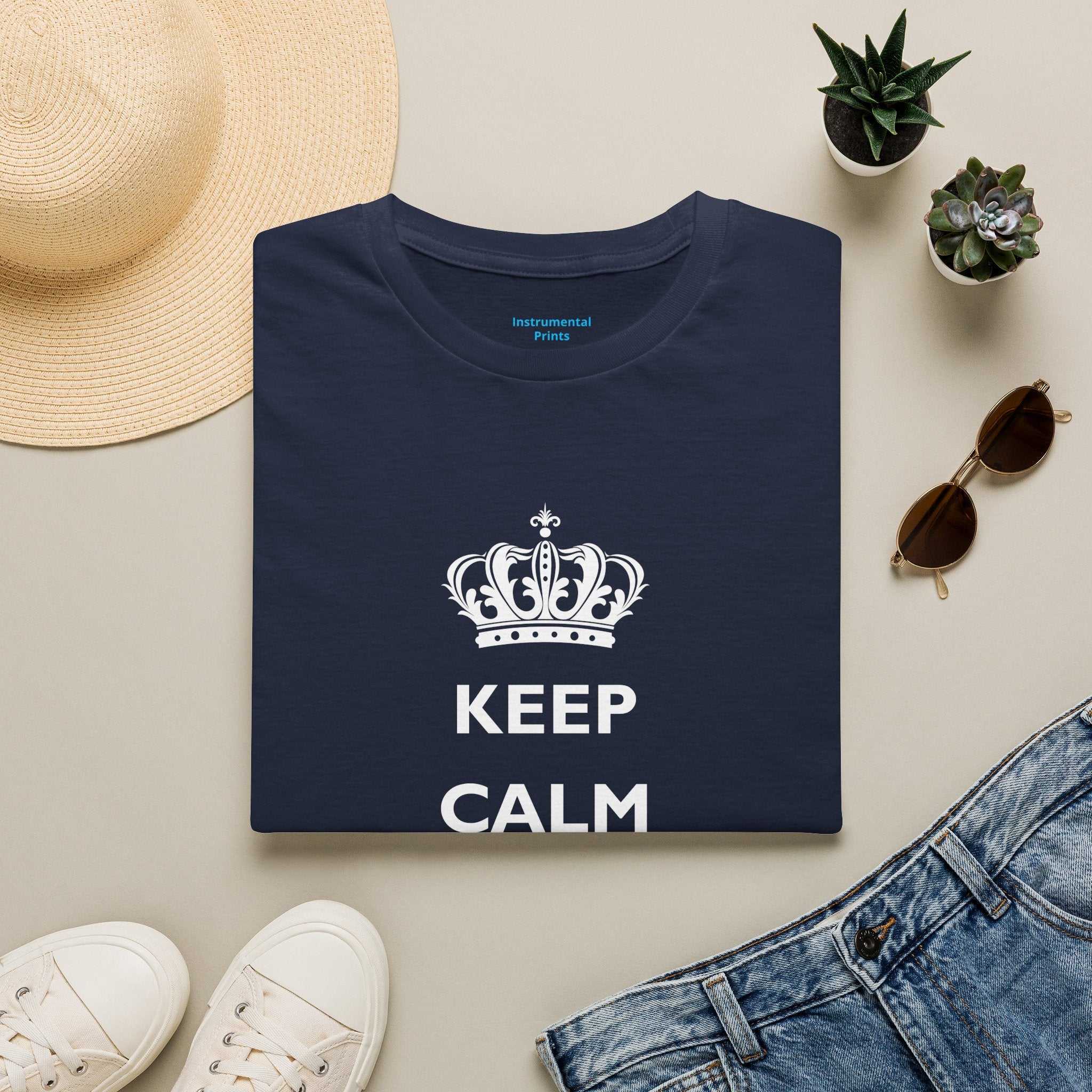 Classic Keep Calm T-Shirt — Minimal Everyday Tee