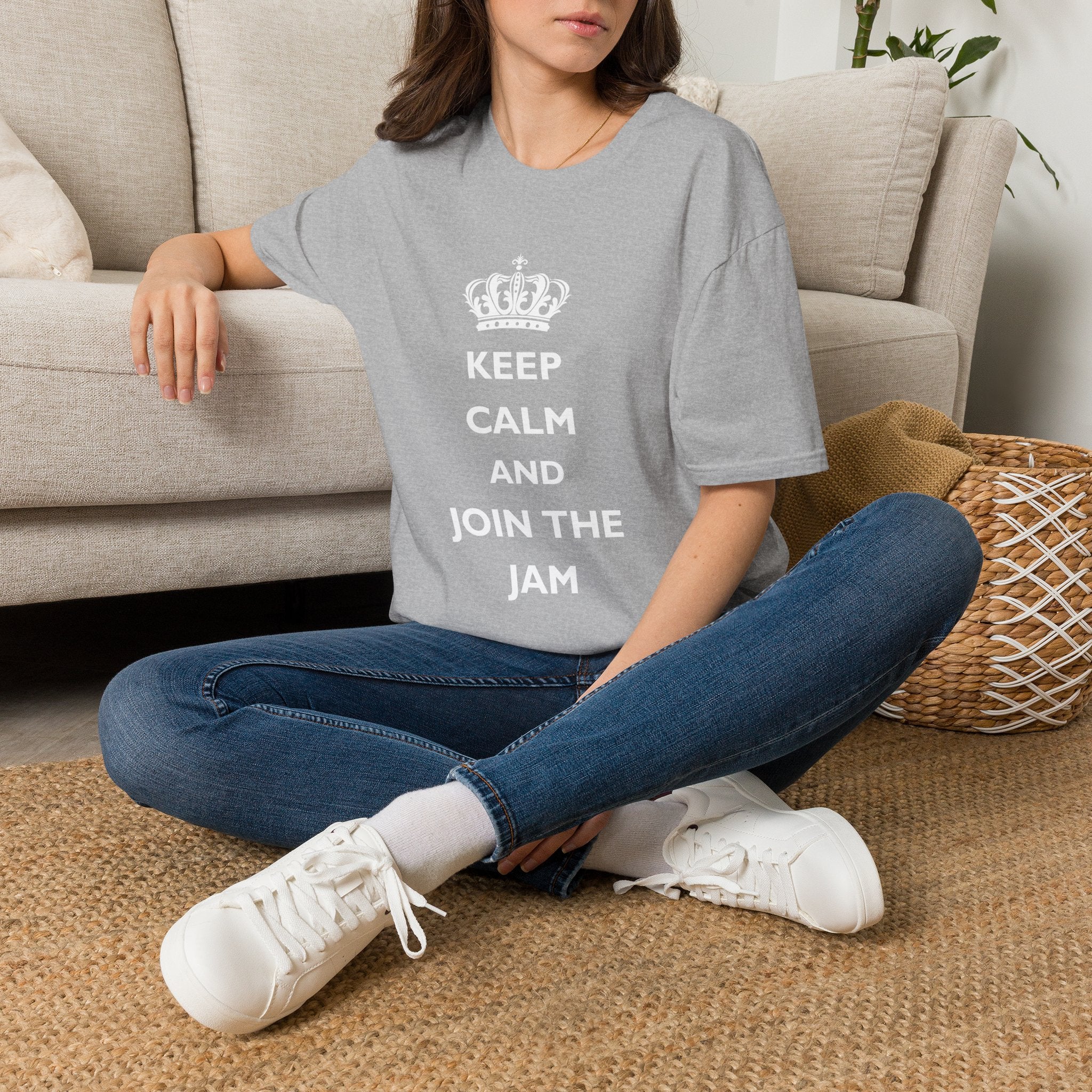 Classic Keep Calm T-Shirt — Minimal Everyday Tee