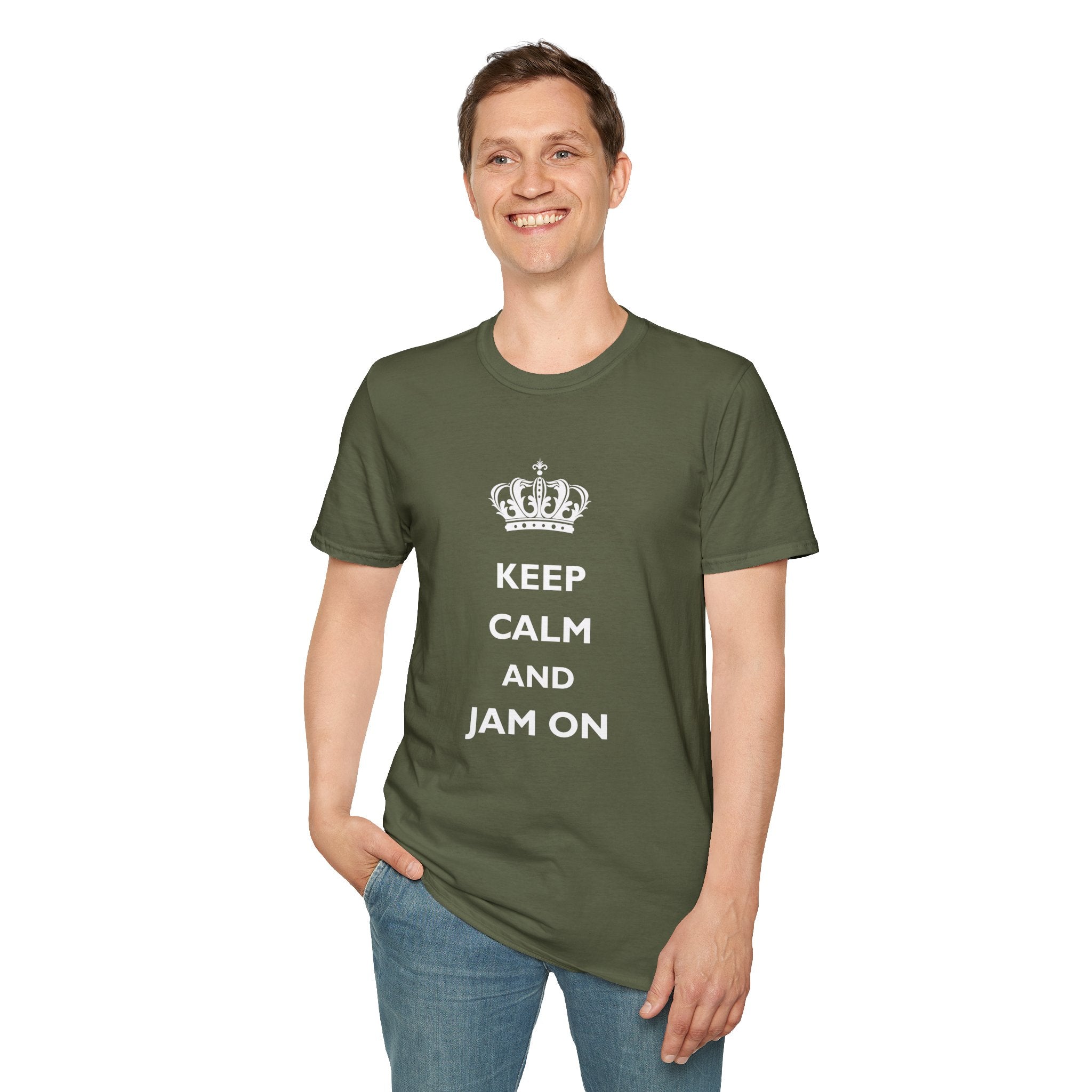 Keep Calm and Jam On T-Shirt